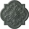 Ekena Millwork Bonetti Ceiling Medallion (Fits Canopies up to 5 1/8"), 20"OD x 1 3/4"P, Athenian Green Crackle CM20BOAGC - alternate 1
